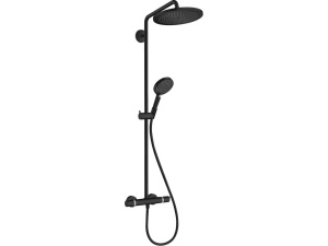 Croma Select S Showerpipe 280 1jet med termostat og hånddusj Raindance Select S 120 3jet