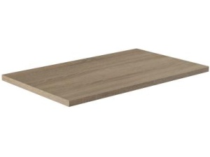Benkeplate 80 grå eik