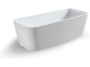 Badekar DYBE 170 hvit matt