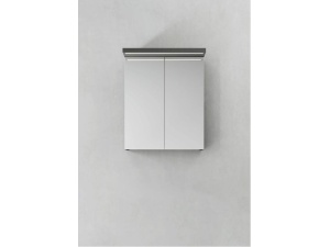Speilskap store ledprofil antracit 600