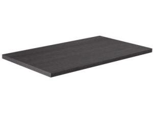 Benkeplate 80 sort eik