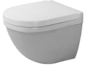 Starck 3 Veggtoalett m/SoftClose sete  Kompakt 48 5 cm.