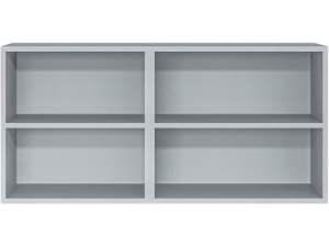 NORD MINI KITCHEN OSLO LYS GRÅ HYLLE H57xB117