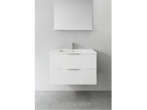 Servantskap shape 800 hvit med vask
