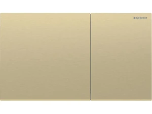 Geberit Sigma70 messingfarget
