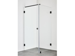 Dusjhjørne infinity combi 90x80 svart