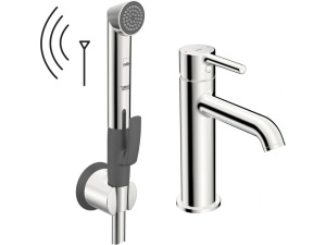 Oras Optima Style med pinnehendel  Smart Bidetta  batteri