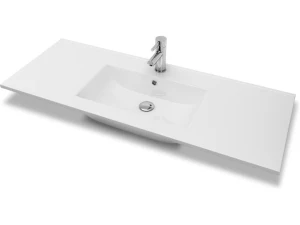 Servant ADA 120 thin 121x46x1 8cm porselen hvit