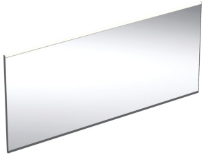 Geberit Option Plus Square lysspeil med direkte og indirekte belysning  160x70cm  Mattsvart ramme