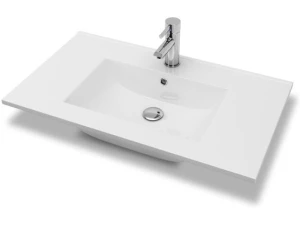 Servant ADA 80 thin 81x46x1 8cm porselen hvit