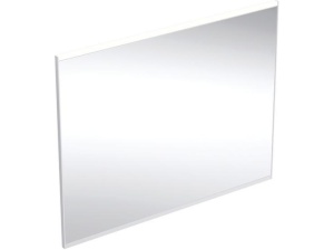 Geberit Option Plus Square lysspeil med direkte og indirekte belysning  90x70cm  Aluminium ramme