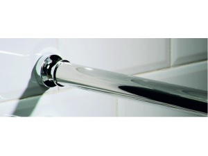 Seallux Dusjforhengstang 80-130 krom