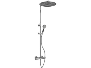 Rainshower rund HEDDA krom