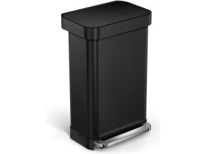 Avfallsbøtte 45L matt sort