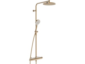 Oras Optima Style rain shower  børstet bronse