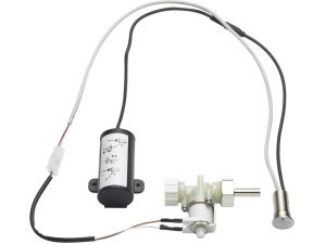 Elektronisk avstengningsvent. f/oppv.maskin. Steel