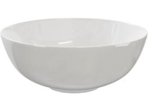 Bolleservant MINA Ø38x15cm porselen hvit