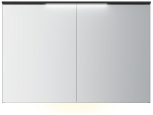 Speilskap B120 D12 med lystopp