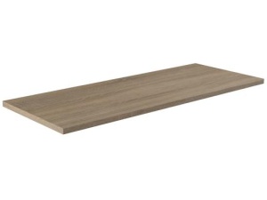 Benkeplate 120 grå eik