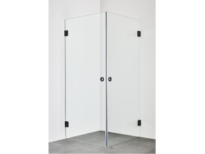 Dusjhjørne infinity 90x90 svart