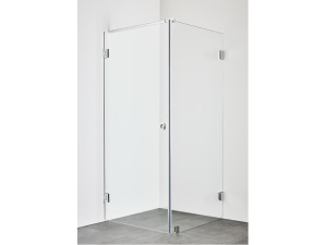 Dusjhjørne infinity combi 80x80 krom