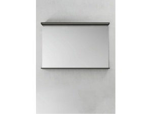 Speil store ledprofil antracit 1000