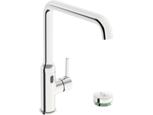 Oras Optima Style kjøkkenkran med J-tut  hybrid (bluetooth 12V  plug) 230/9 V