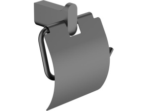 Polito Papirholder m/lokk - Gunmetal