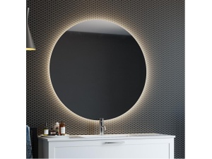 Moon 100 rundt speil med lys