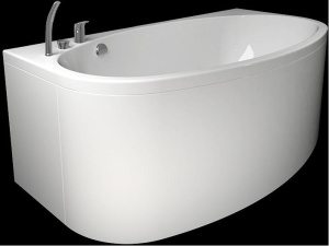 Norden 170o badekar 2.0 + front + endepanel + ocean batteri