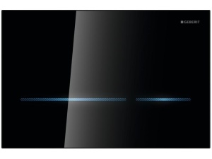 Geberit Sigma80 berøringsfri svart