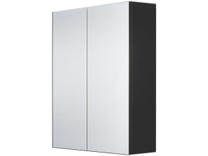 Speilskap Fovere II matt svart  60cm  a-collection