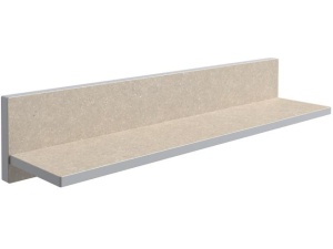 Hylle 45 cm HPL  sandfarget