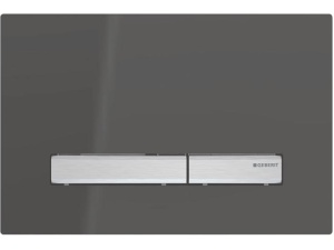 Geberit Sigma50 svart  forkrommet
