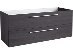 Rowan 120 servantskap sort eik 2 skuffer