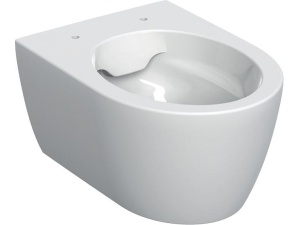 Geberit iCon vegghengt toalett  kompakt dybde  skjult montering  Rimfree