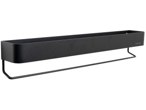 Brix veggboks med håndklestang 55cm matt sort