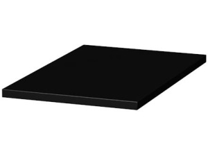 Milano Topplate 30cm - Sort Matt