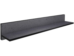Hylle 60 cm HPL  sort antrasitt