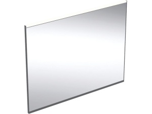 Geberit Option Plus Square lysspeil med direkte og indirekte belysning  90x70cm  Mattsvart ramme