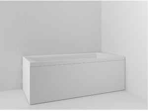 Akrylbadekar Kalix 160x75x58 Hvit Front