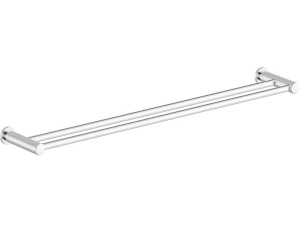 Håndklestang dobbel 800mm  krom