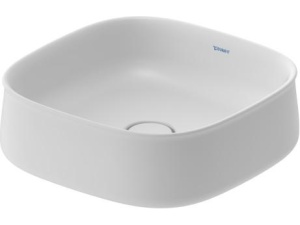 Zencha Bolleservant  hvit matt sateng  42 cm