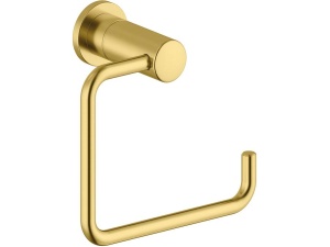 Toalettrullholder  børstet messing