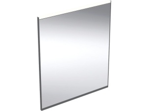 Geberit Option Plus Square lysspeil med direkte og indirekte belysning  60x70cm  Mattsvart ramme
