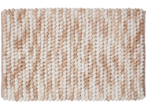 Vintage badematte 50x80 sand