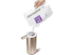 Såpedispenser m/adaptiv sensor rosegull
