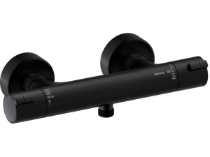 Mini Luxe termostatkran  sort matt